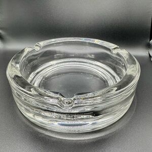 Clear Glass Ashtray